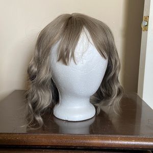 Short Grey/Brown Wig